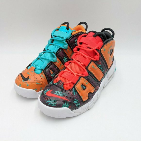 Nike Air More Uptempo GS What The 90's Pack AT3408 - Picture 2 of 9